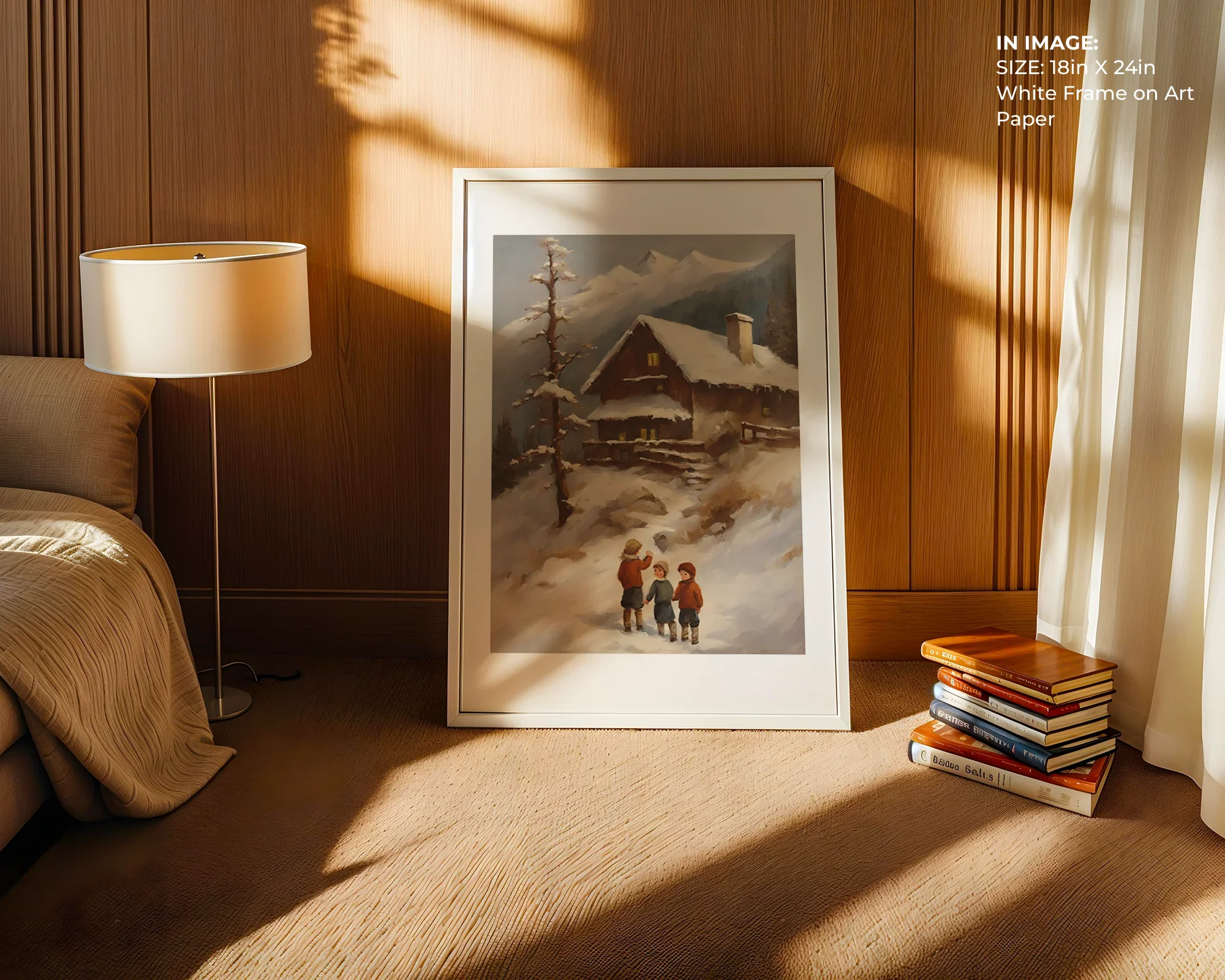 Cabin Snowfall - Gallery Image 6