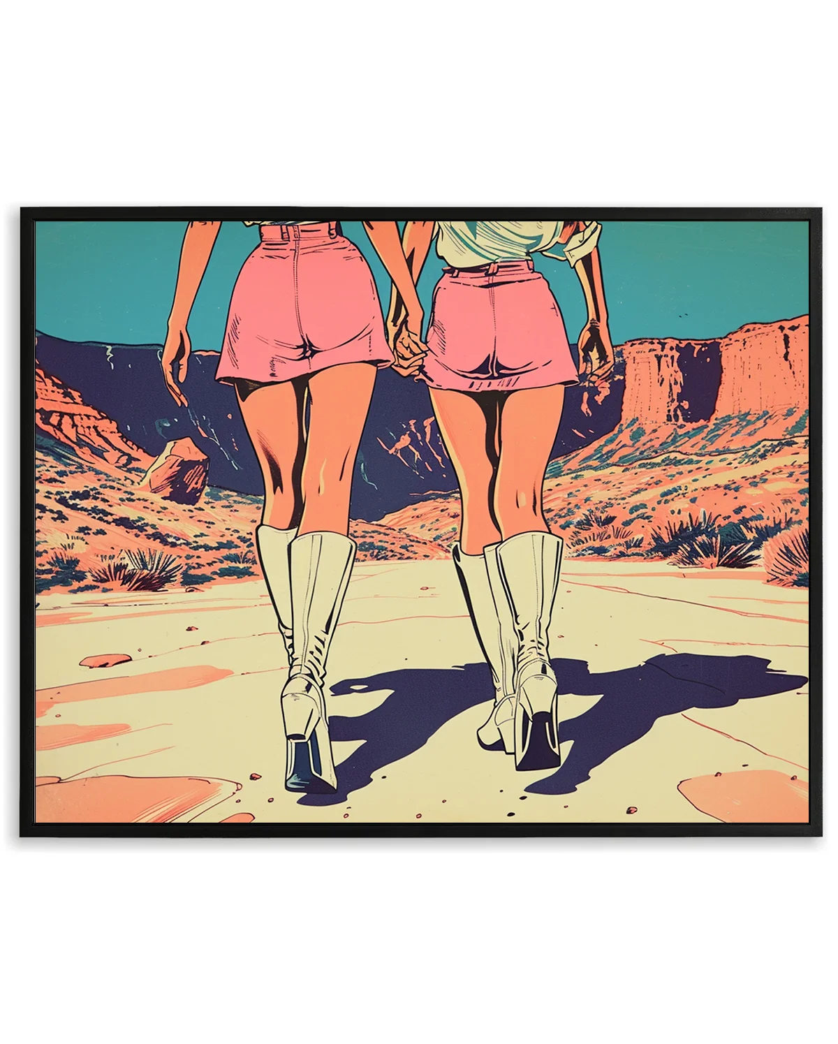 Desert Cowgirls – Sunset