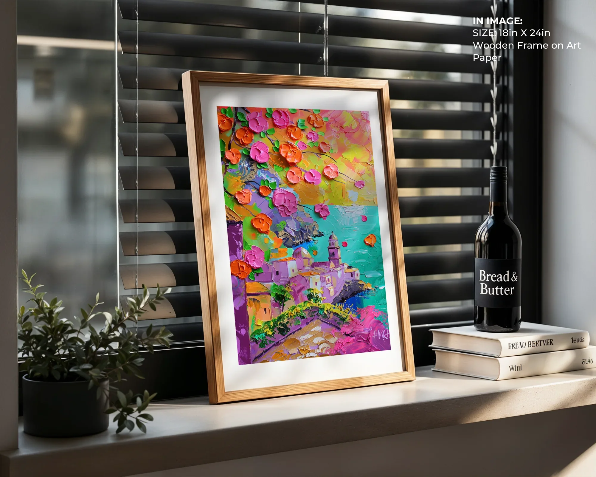 Floral Impasto Vista - Gallery Image 6