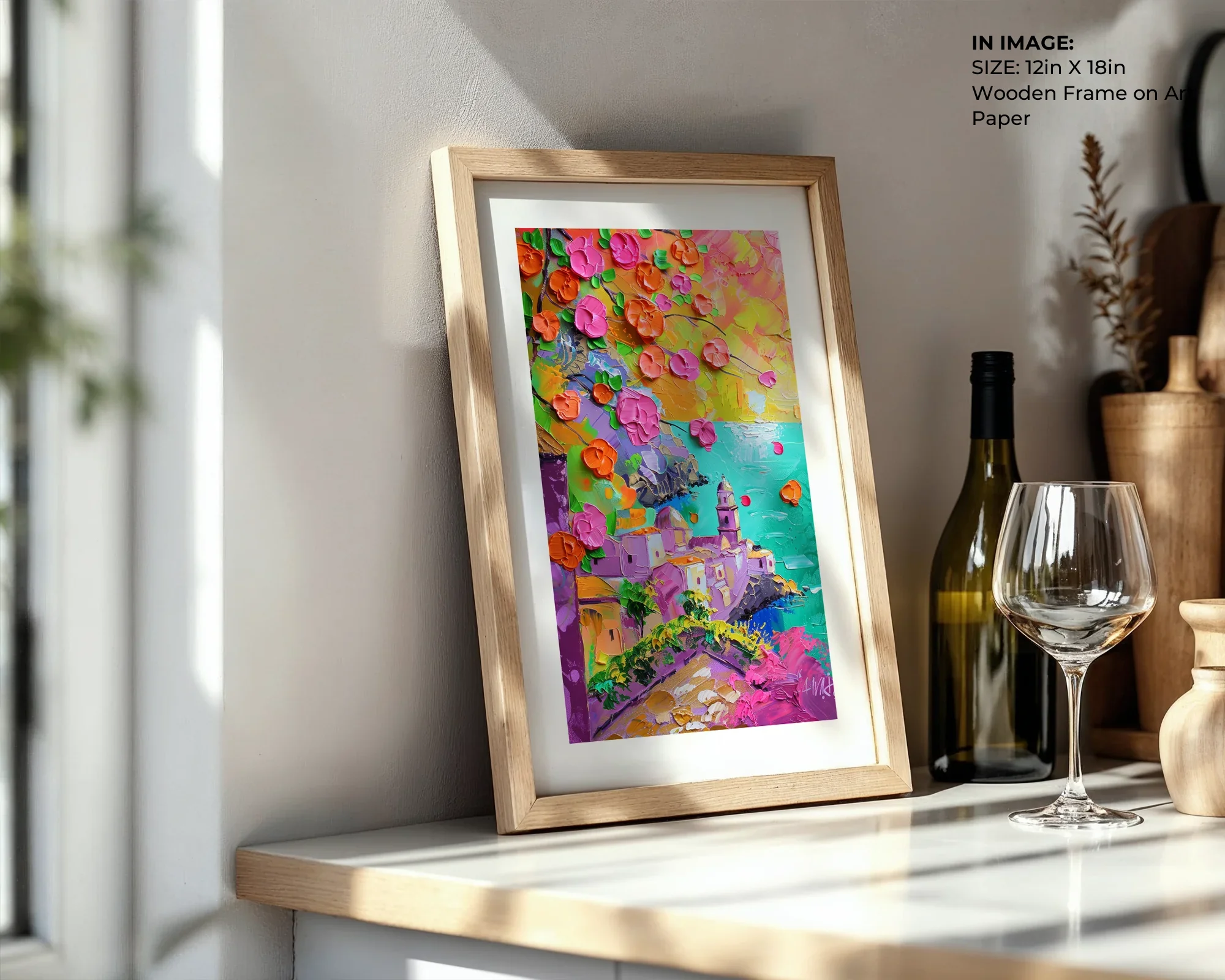 Floral Impasto Vista - Gallery Image 7