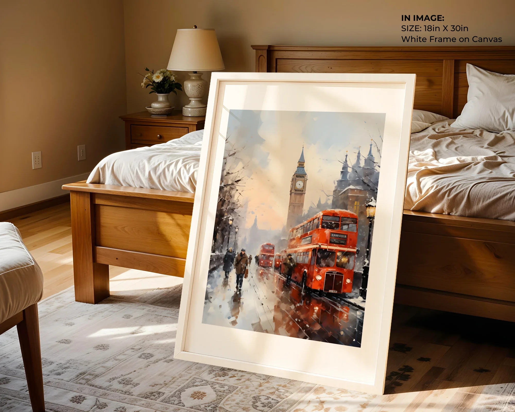 London Winter Bus - Gallery Image 1