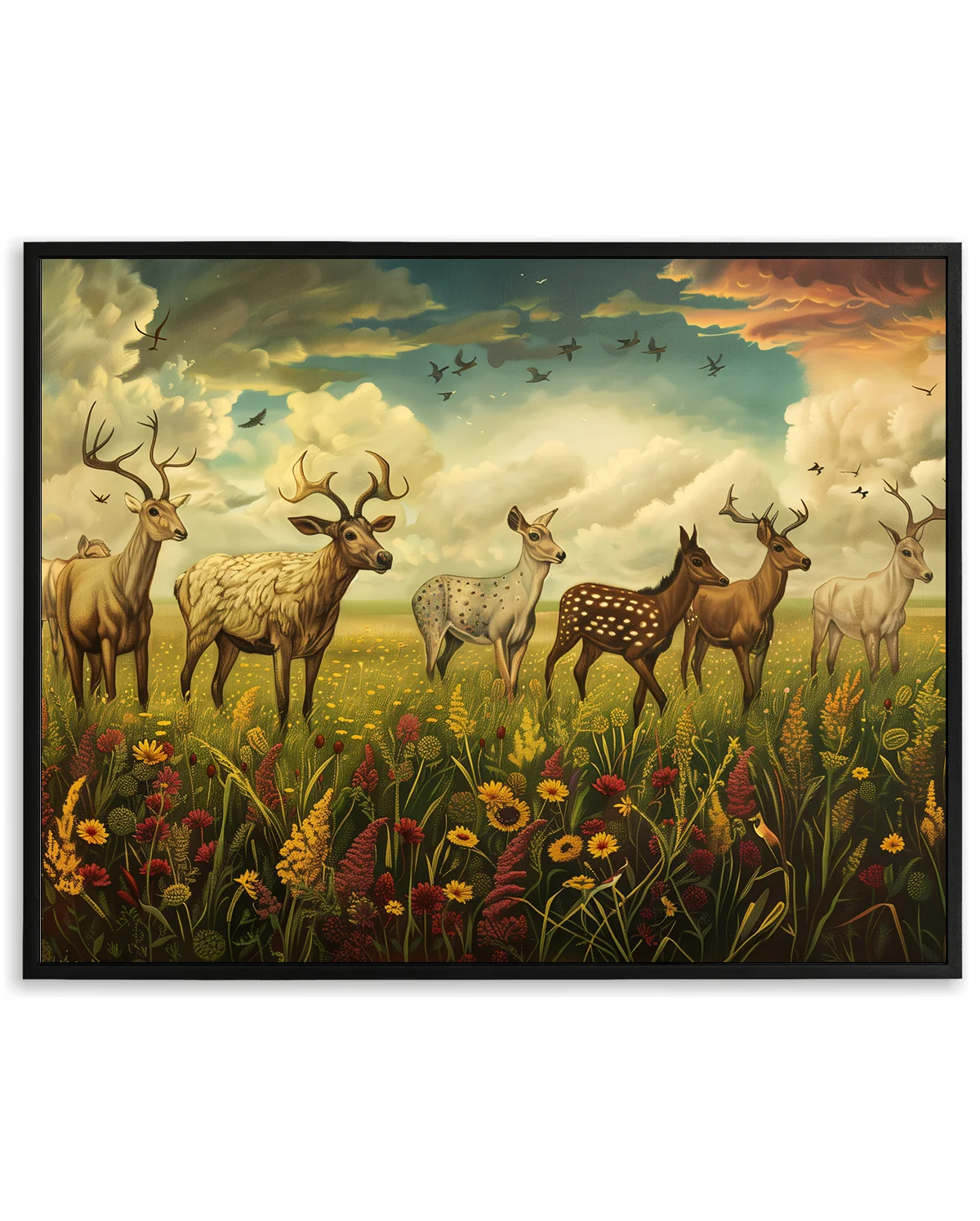 Meadow Deer Gathering