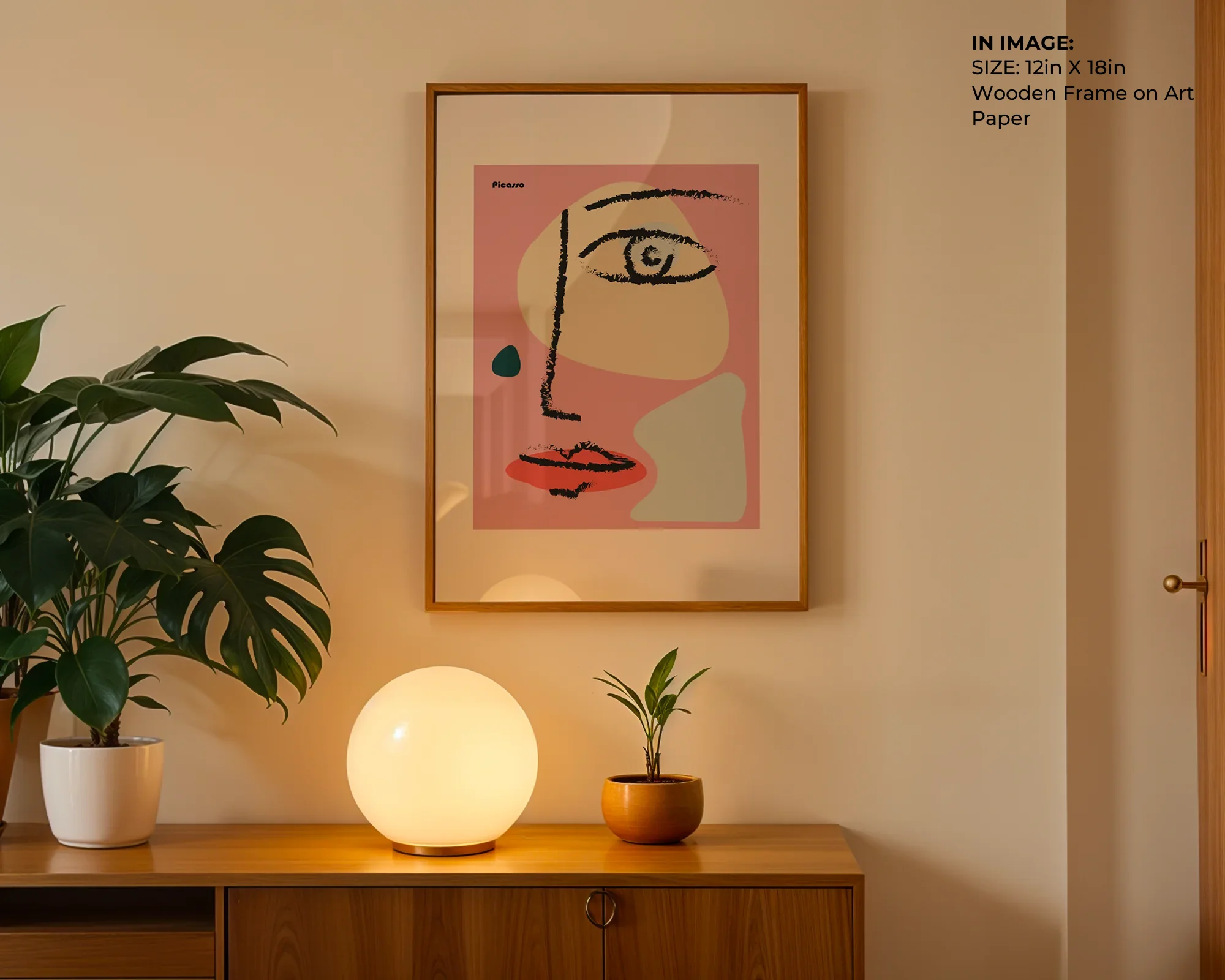 Minimal Face Art - Gallery Image 4