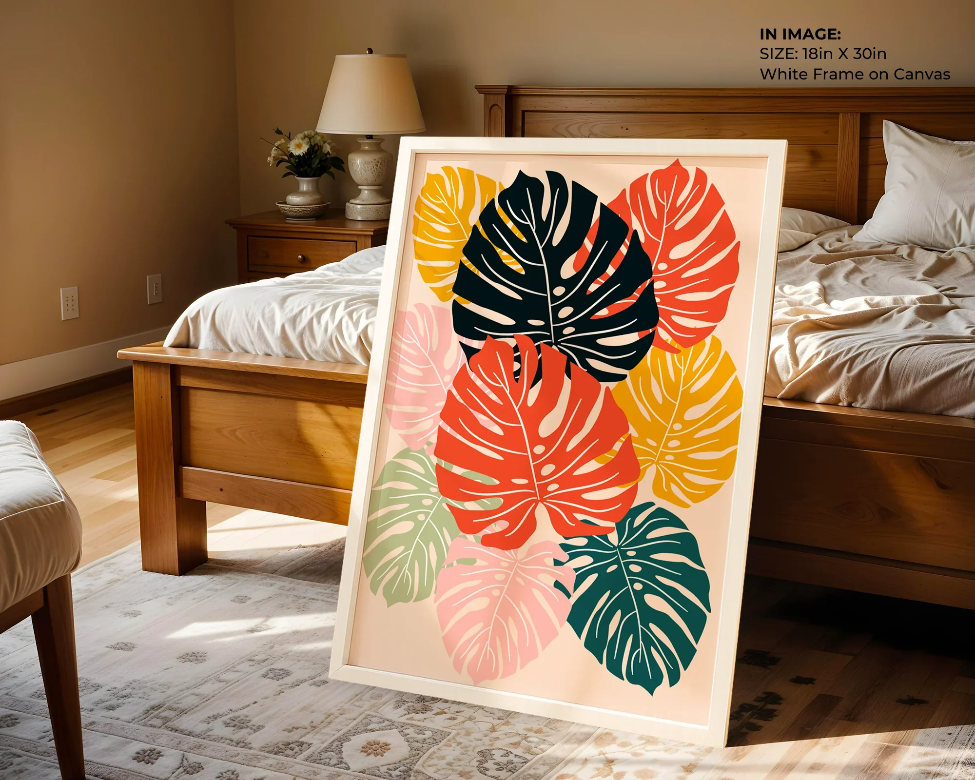 Pastel Leaves - Gallery Image 2