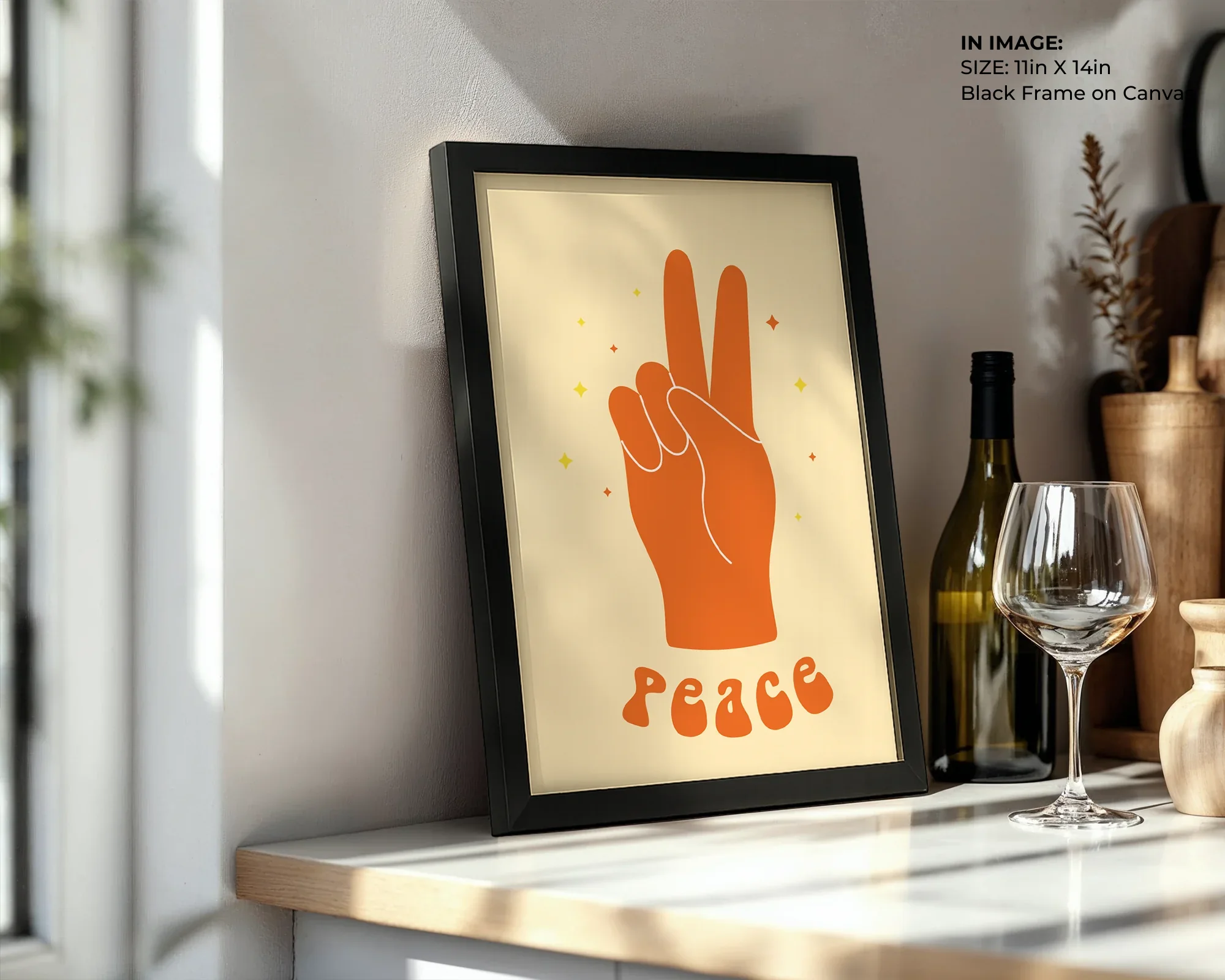 Peace Hand - Gallery Image 2