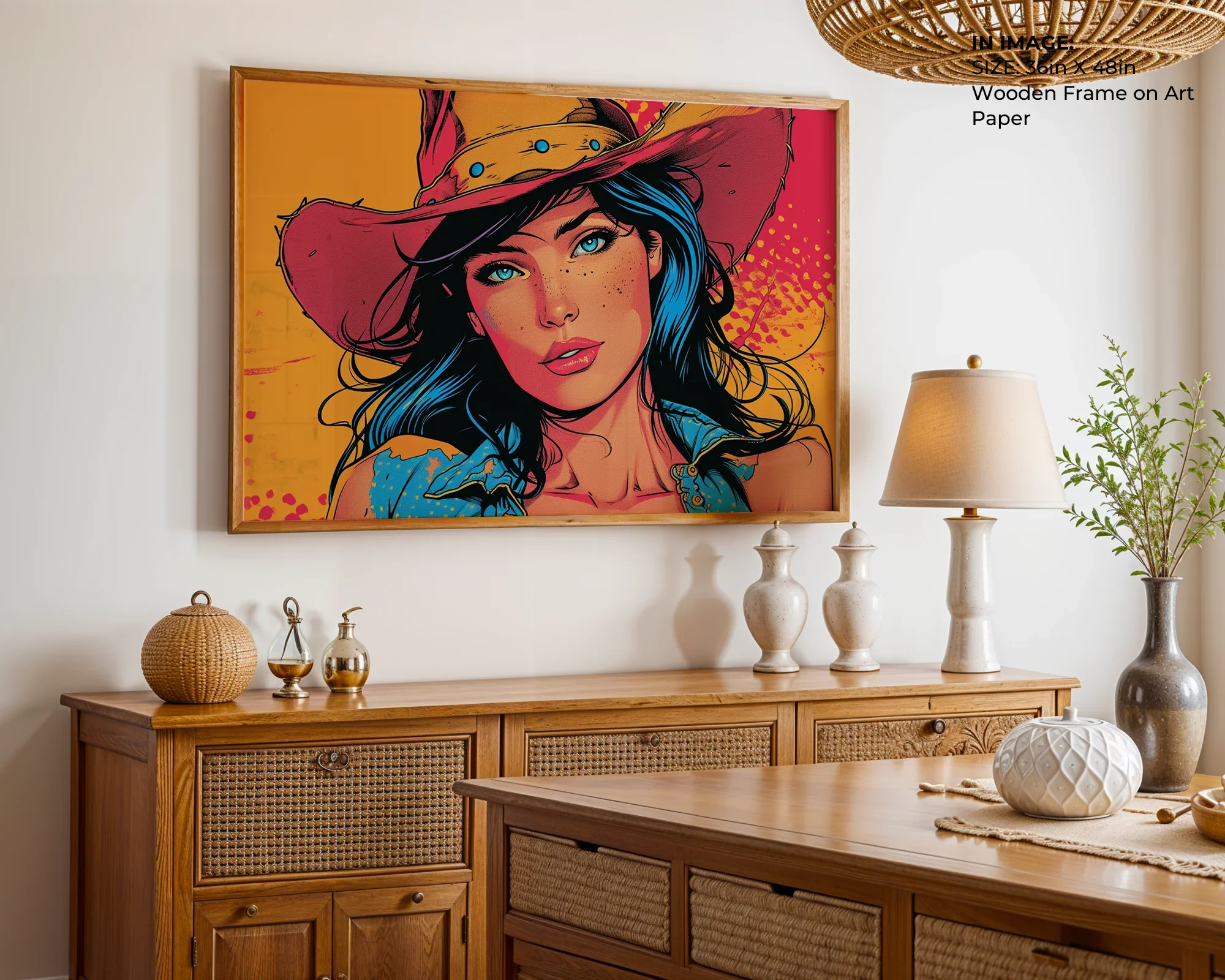 Pop Cowgirl Blue - Gallery Image 2