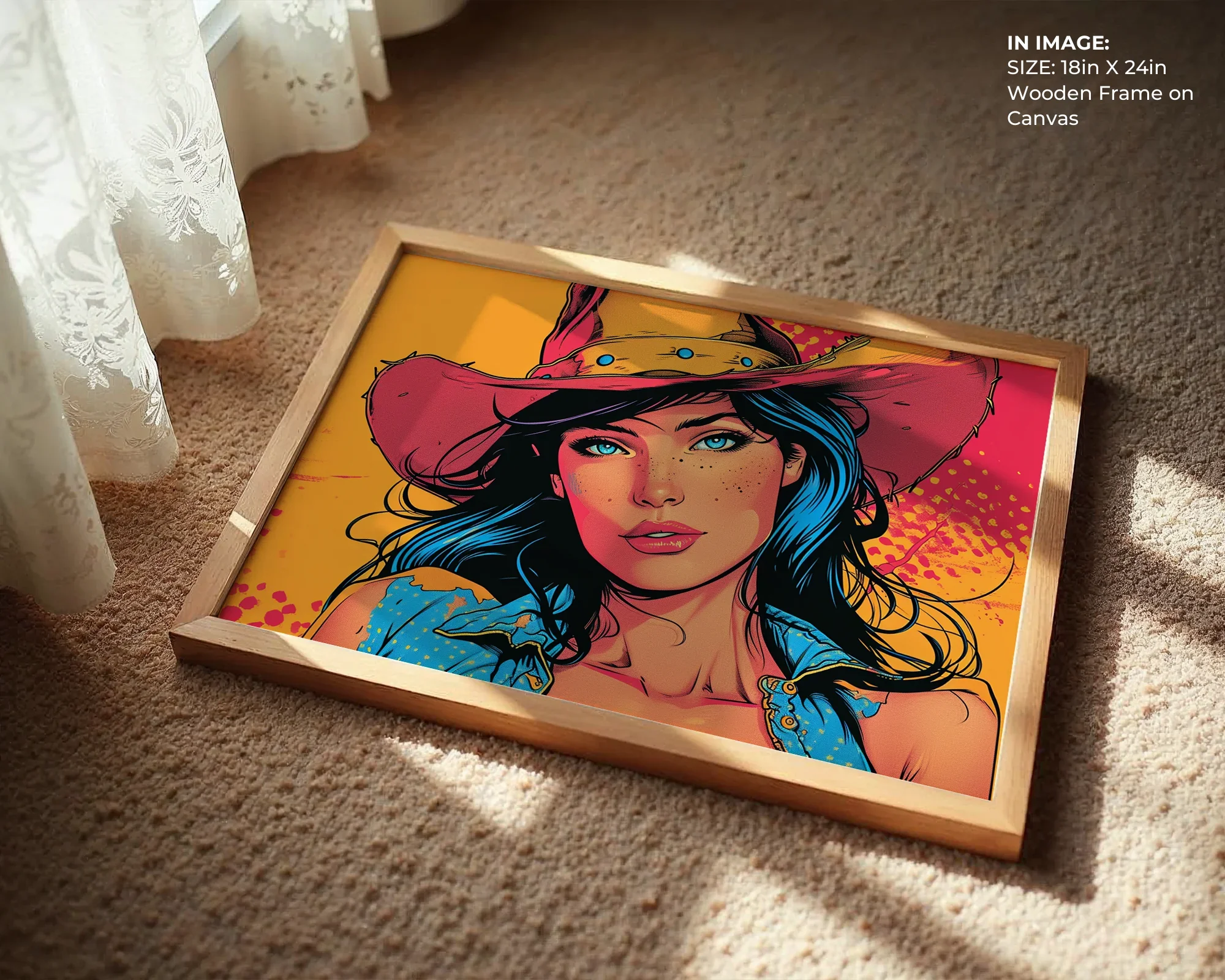 Pop Cowgirl Blue - Gallery Image 3