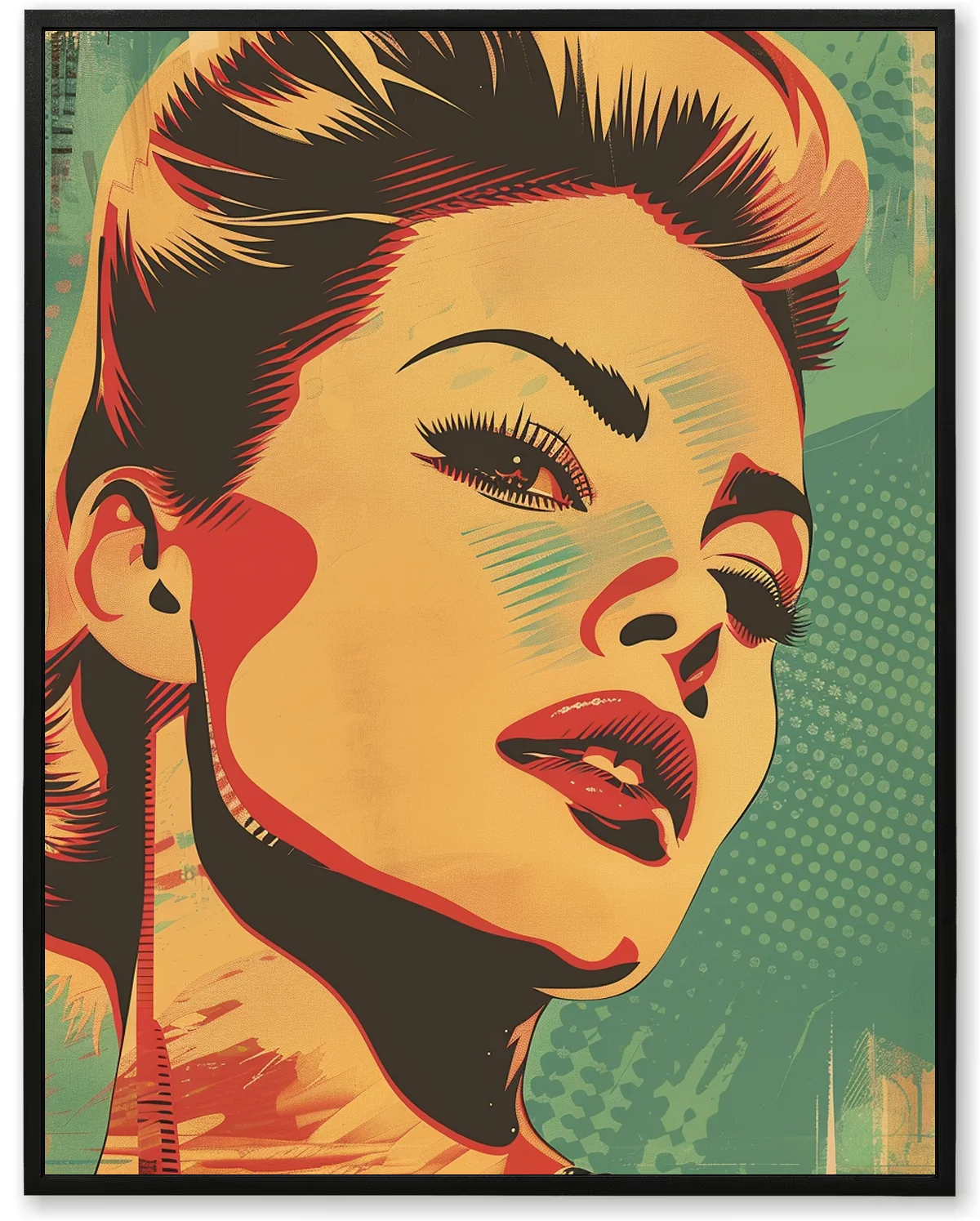 Retro Pop Portrait