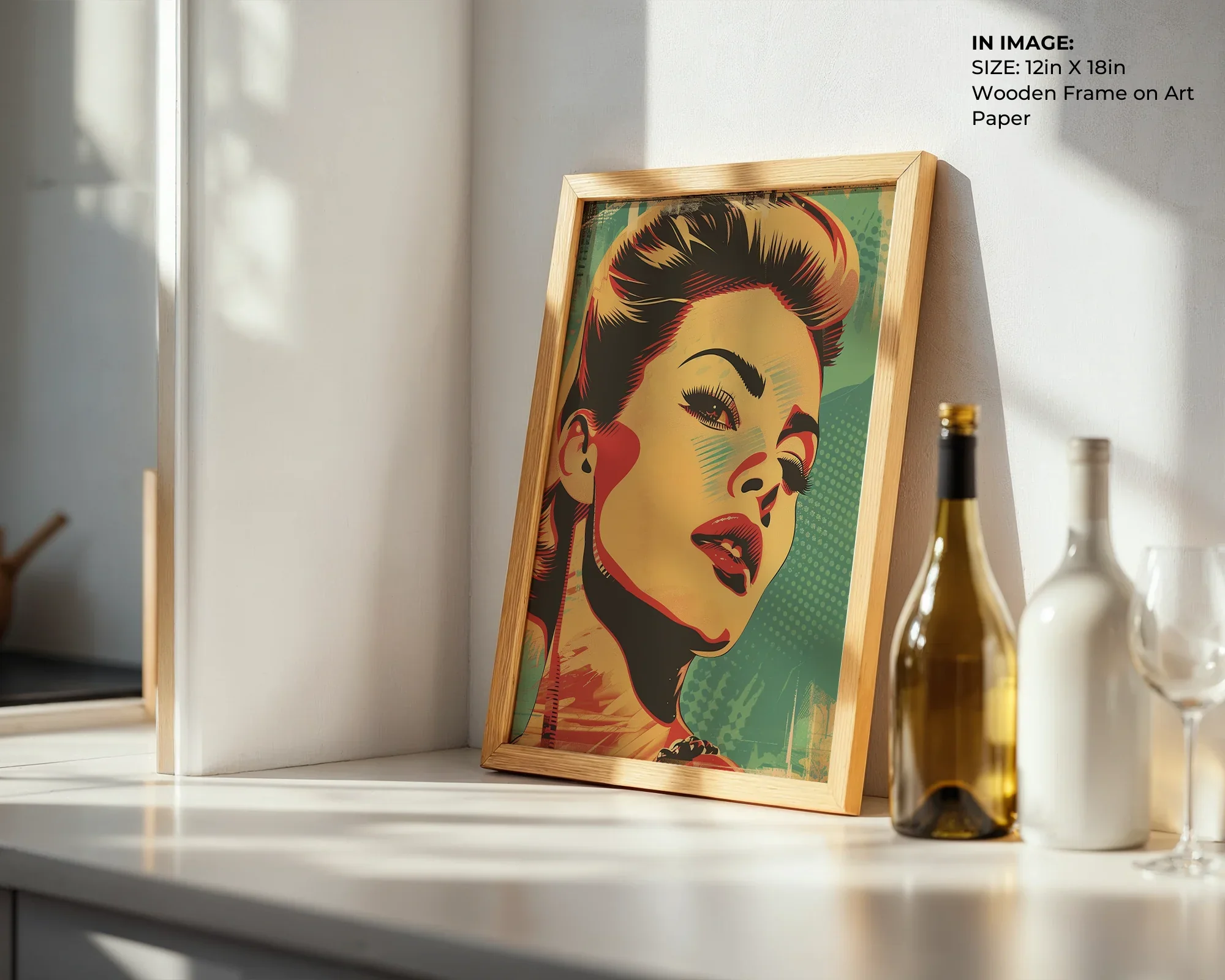 Retro Pop Portrait - Gallery Image 6