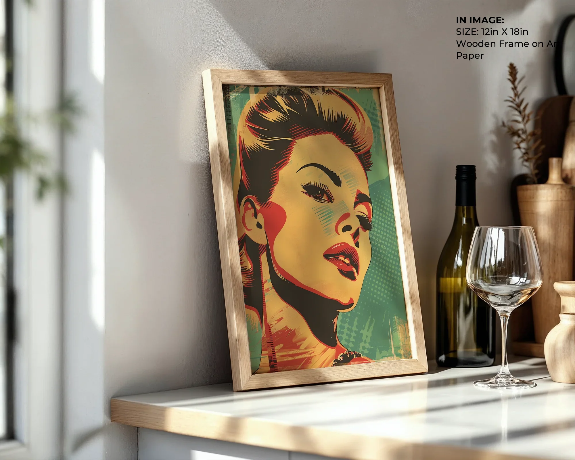 Retro Pop Portrait - Gallery Image 7