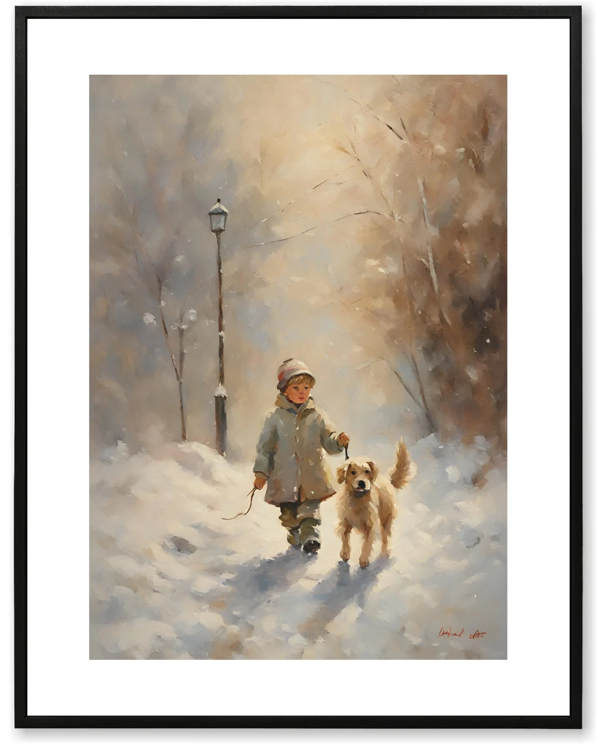 Snowy Walk