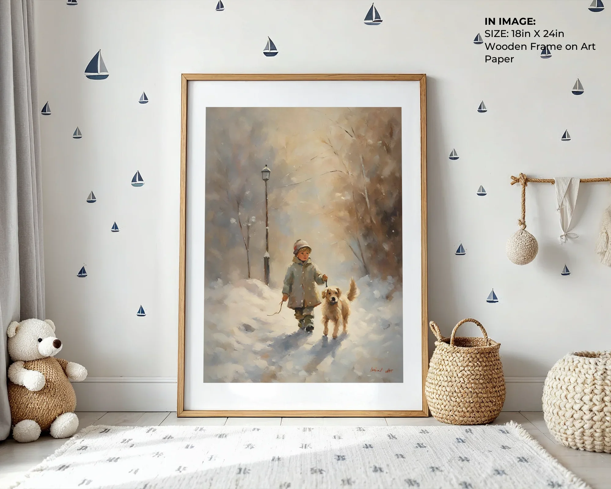 Snowy Walk - Gallery Image 7
