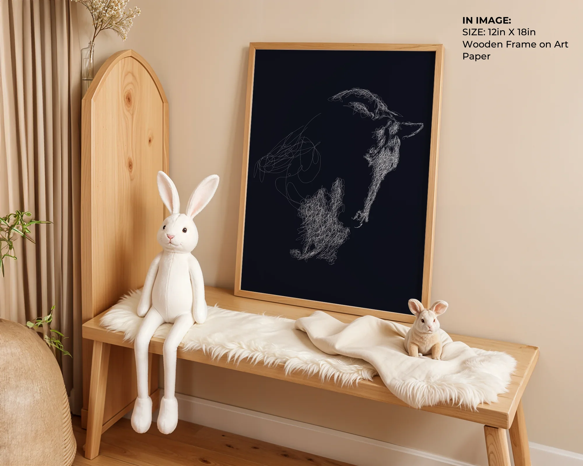 Starlit Deer - Gallery Image 4