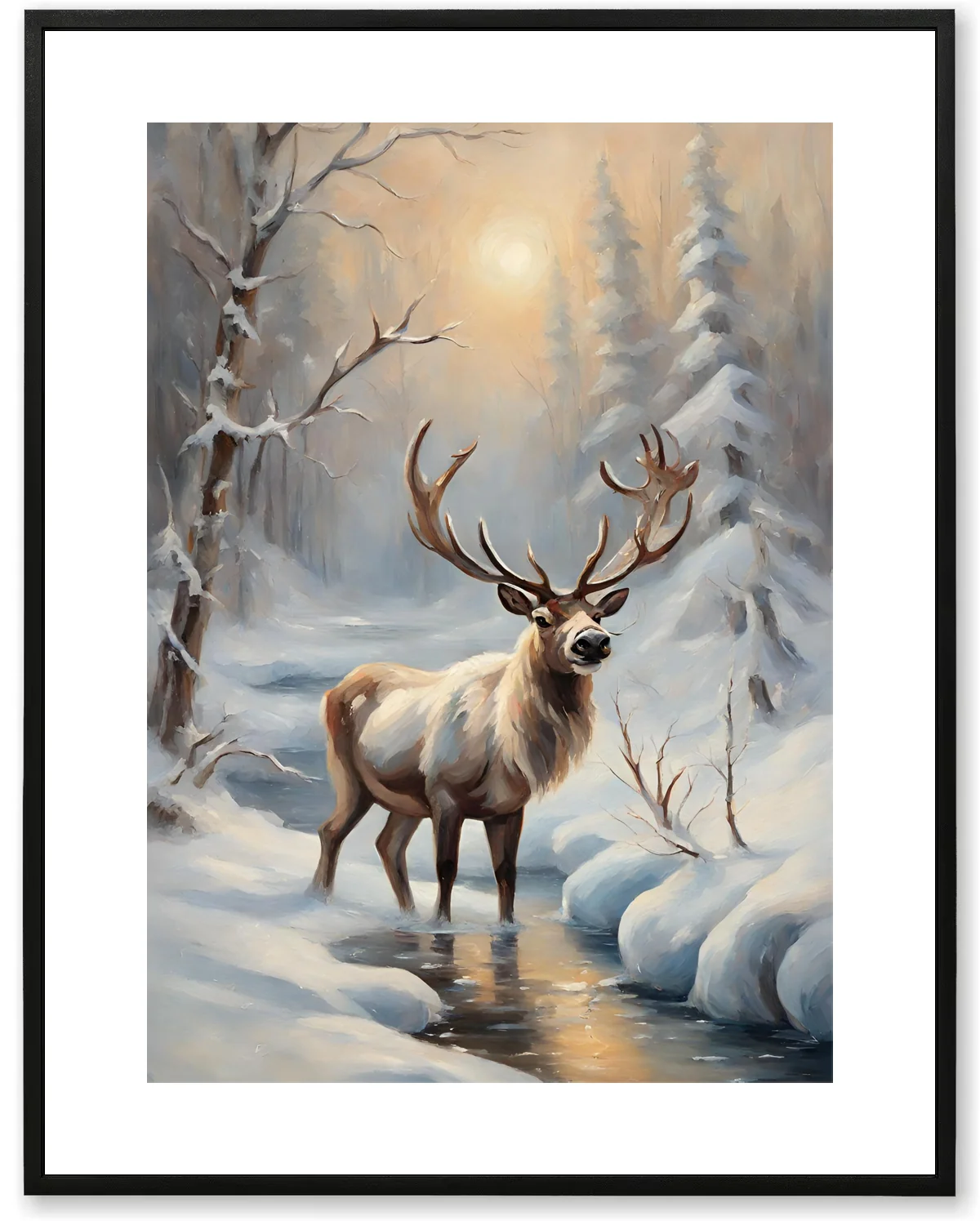 Winter Stag