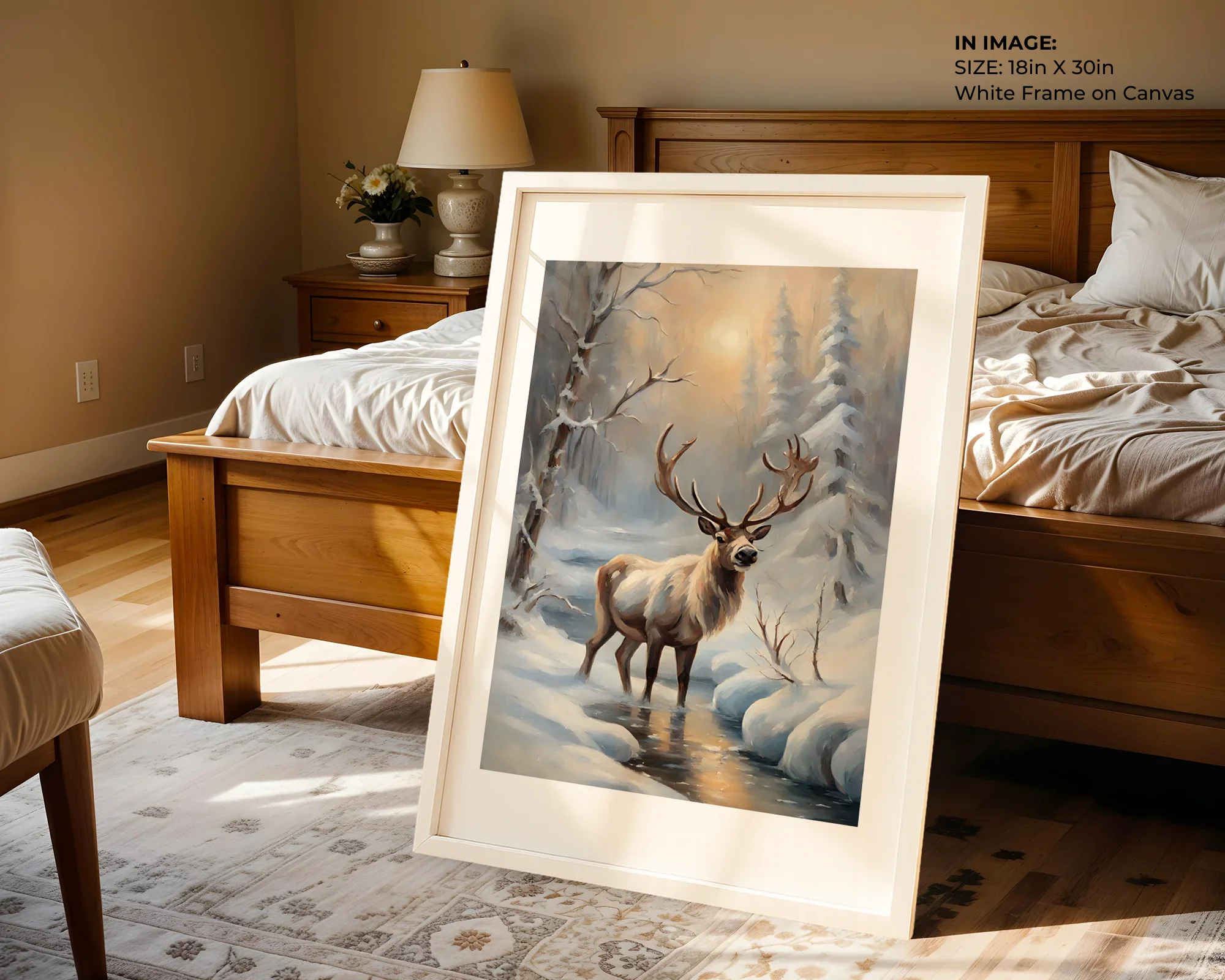 Winter Stag - Gallery Image 1