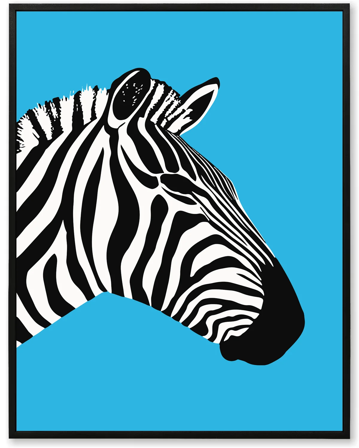 Zebra Blue