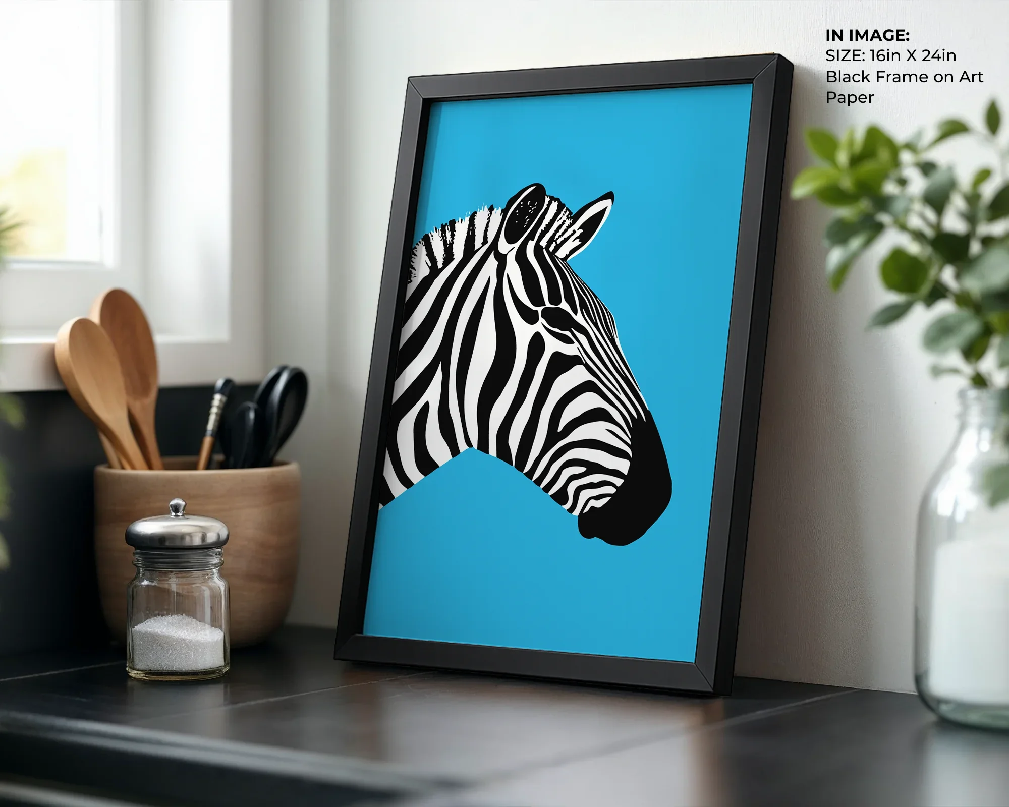 Zebra Blue - Gallery Image 3