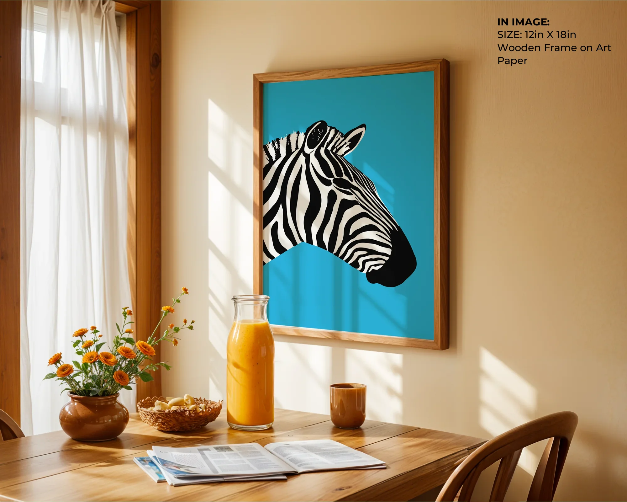 Zebra Blue - Gallery Image 4