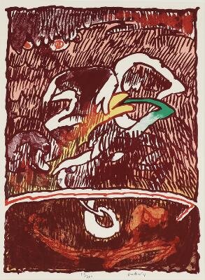 Untitled — Pierre Alechinsky