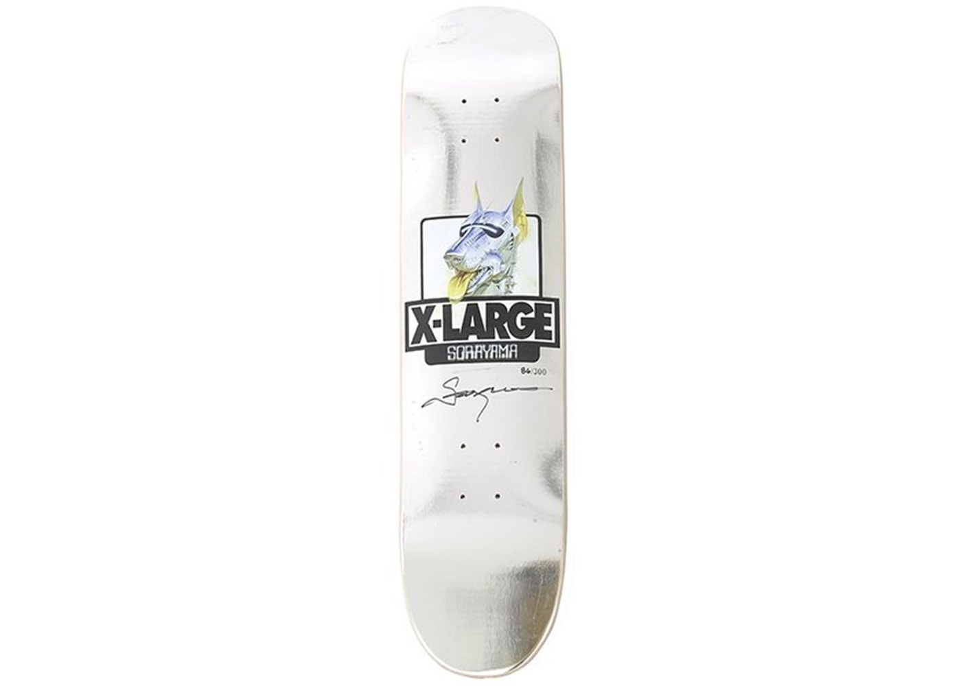 Sorayama x X-Large Skateboard-Deck Multi