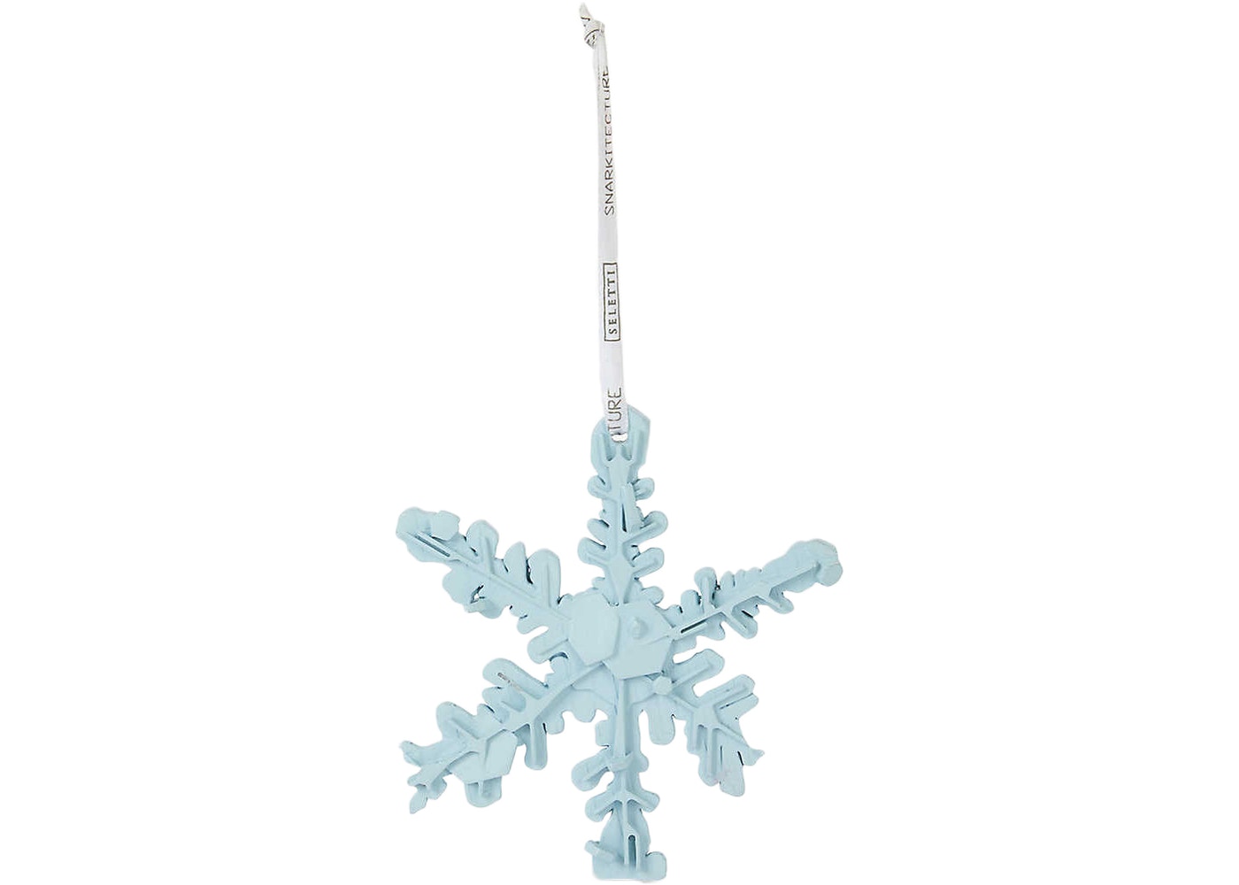 Selfridges Snowflake Ornament Blue