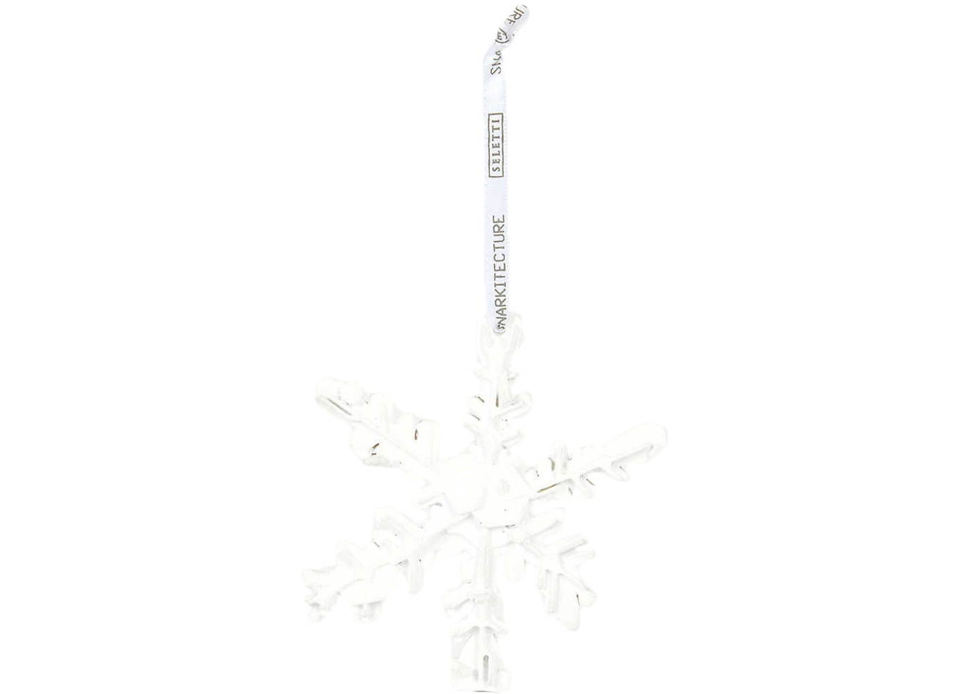Selfridges Snowflake Ornament White