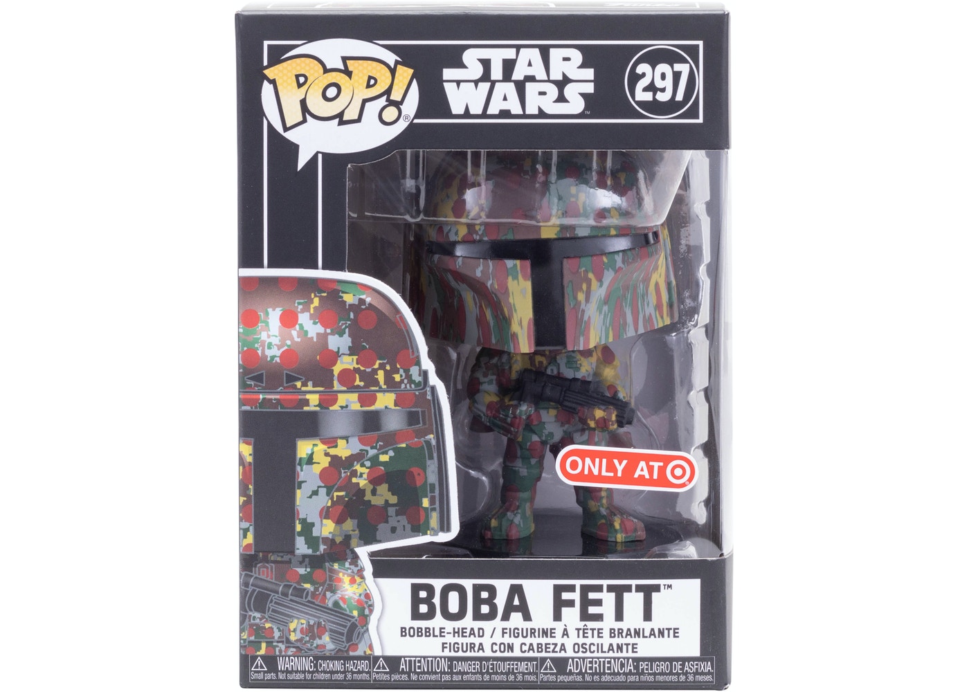 Funko Pop! Star Wars x Futura Boba Fett Target Exclusive Bobble-Head Figure #297