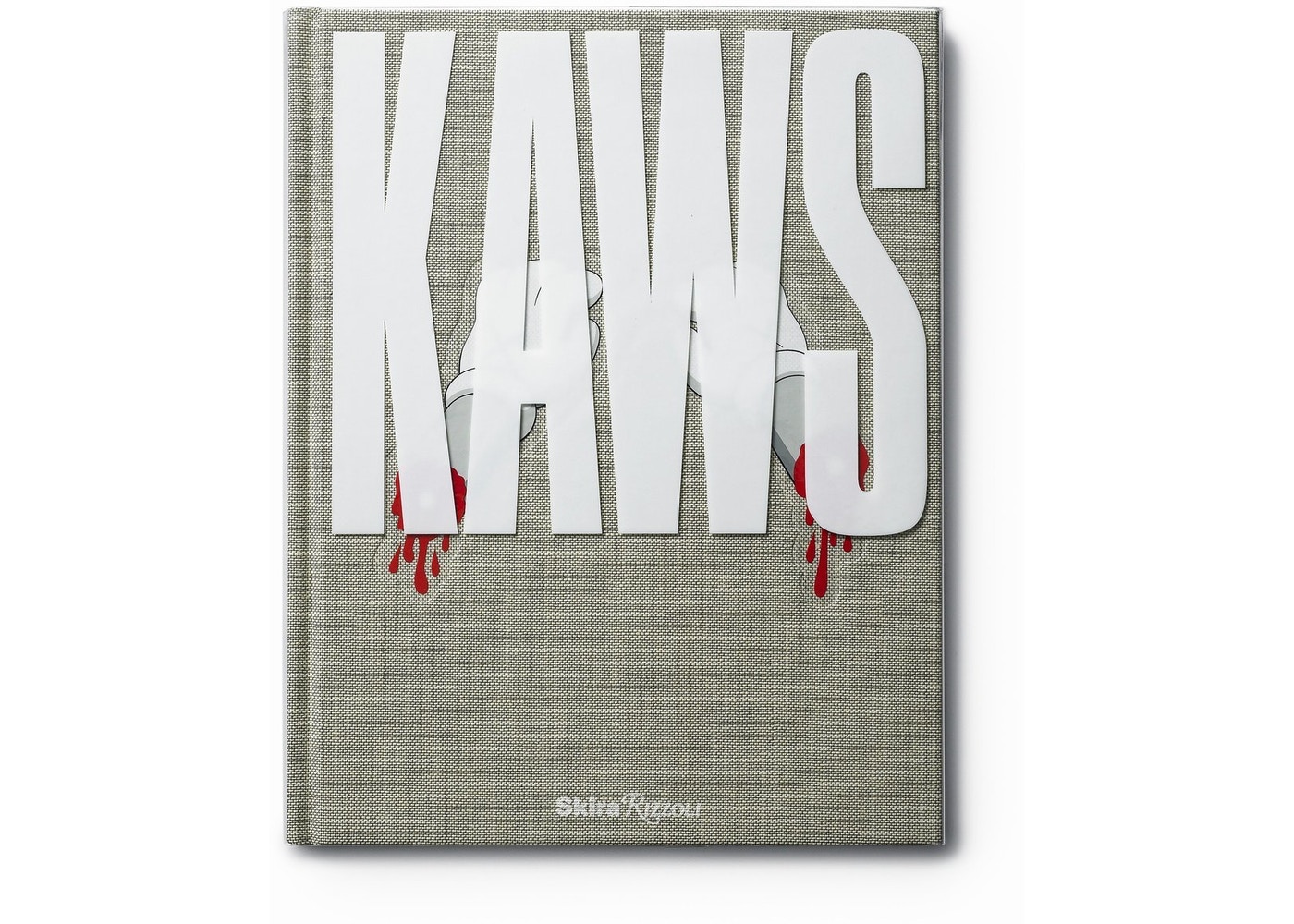 KAWS Rizzoli Hardcover Book Grey