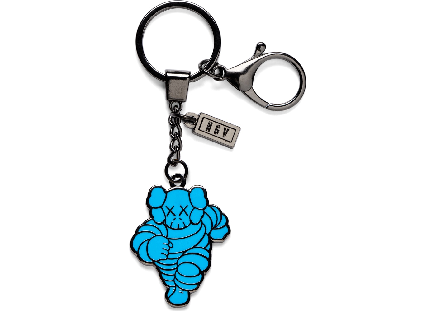 KAWS Chum Keyring Blue