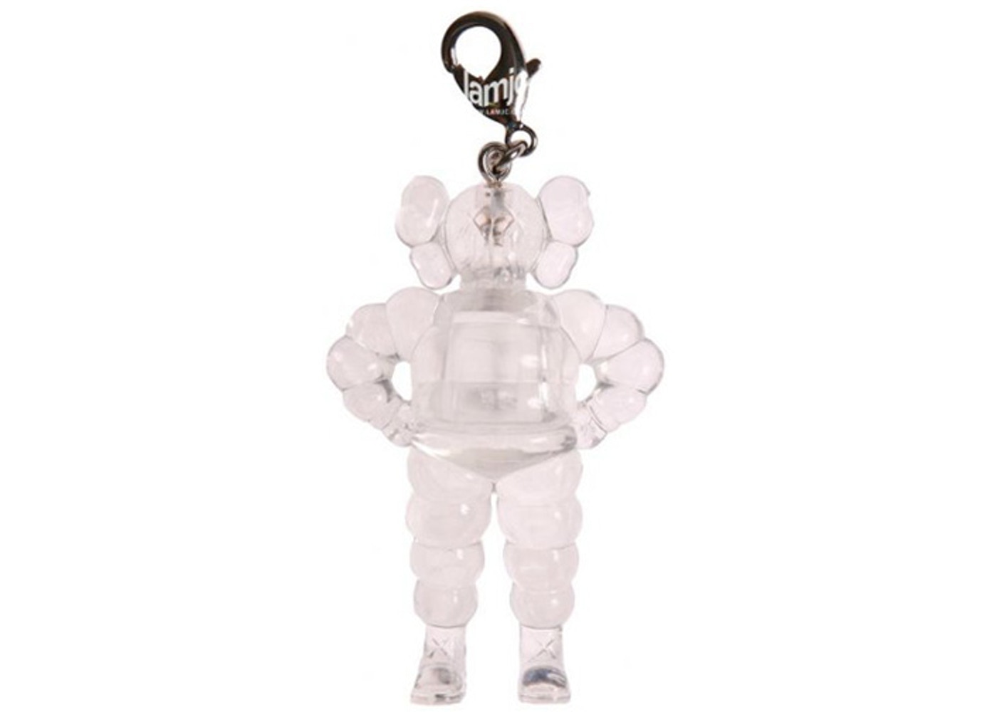 KAWS Chum Keychain Clear