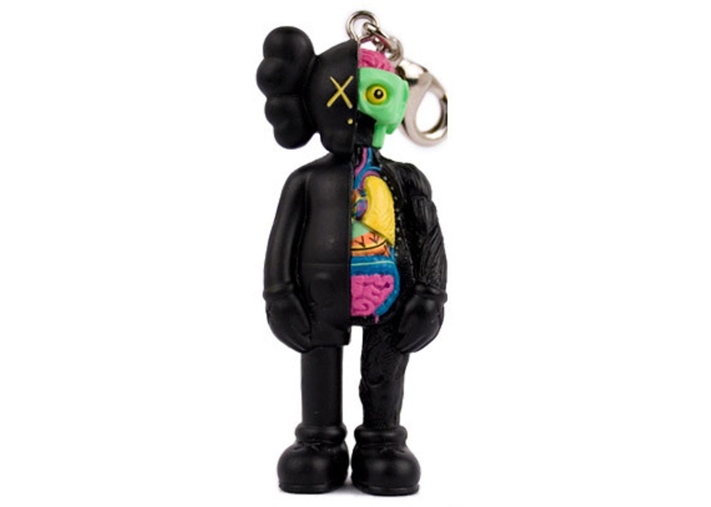 KAWS Companion Flayed Keychain Black