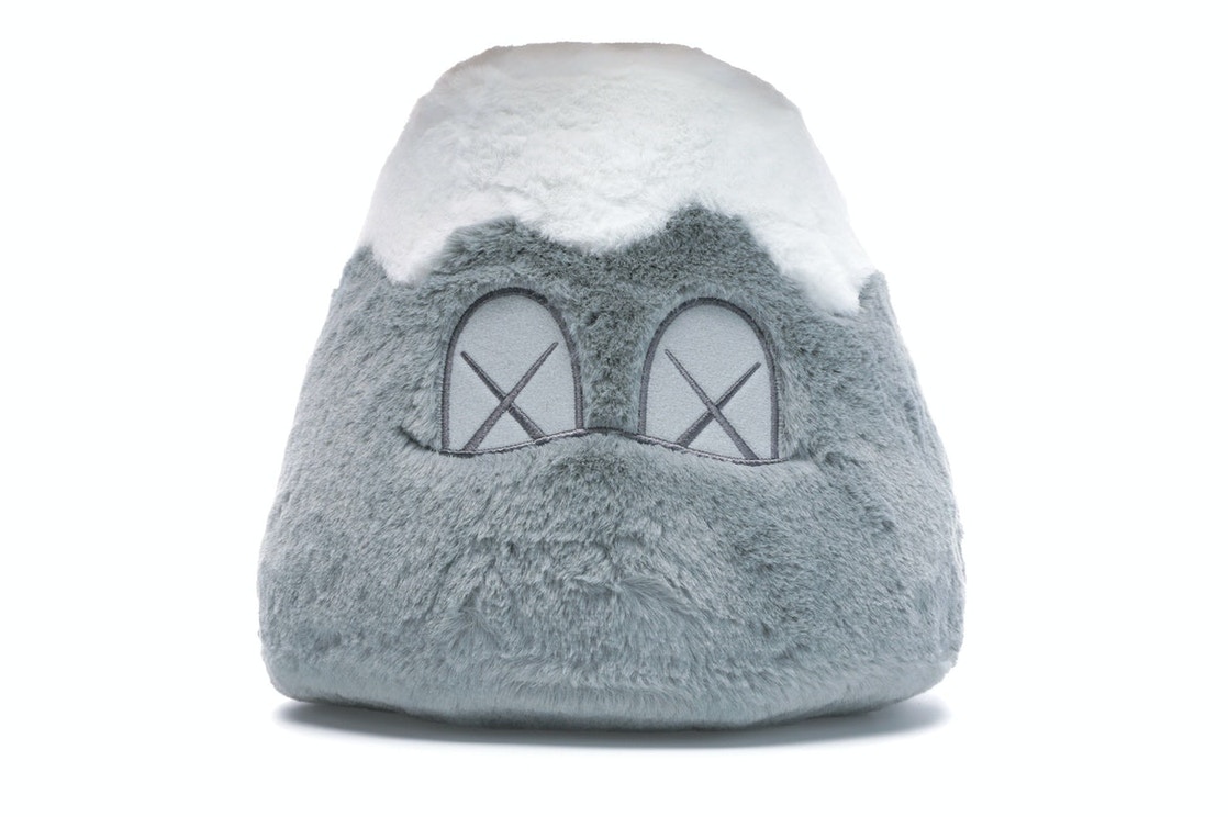 KAWS HOLIDAY JAPAN Mount Fuji Plush Grey