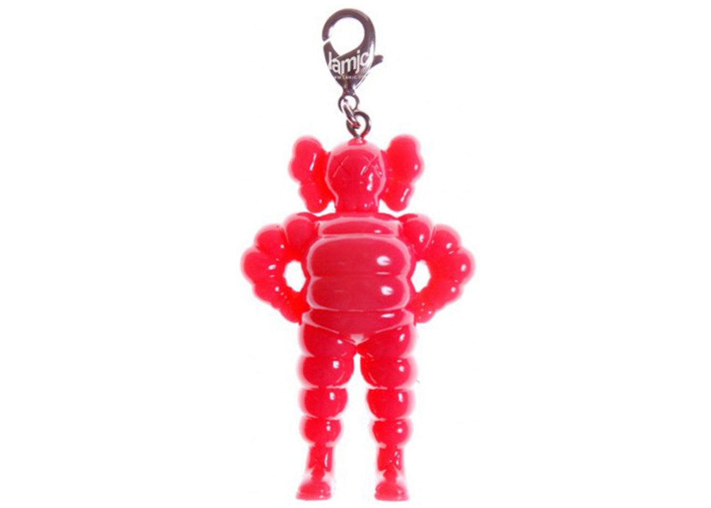 KAWS Chum Keychain Pink