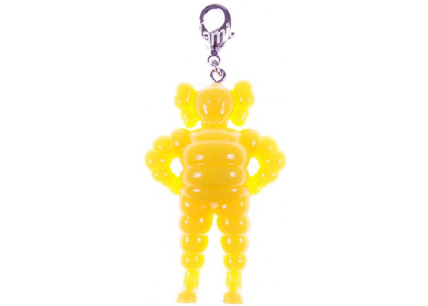 KAWS Chum Keychain Yellow