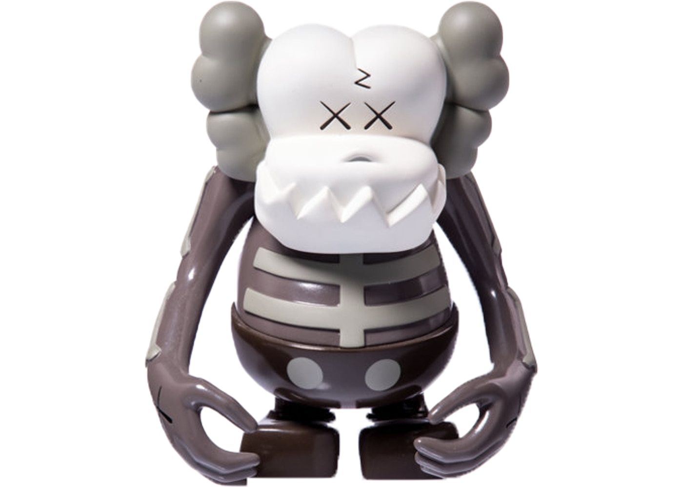 KAWS Bounty Hunter Skull Kun Brown