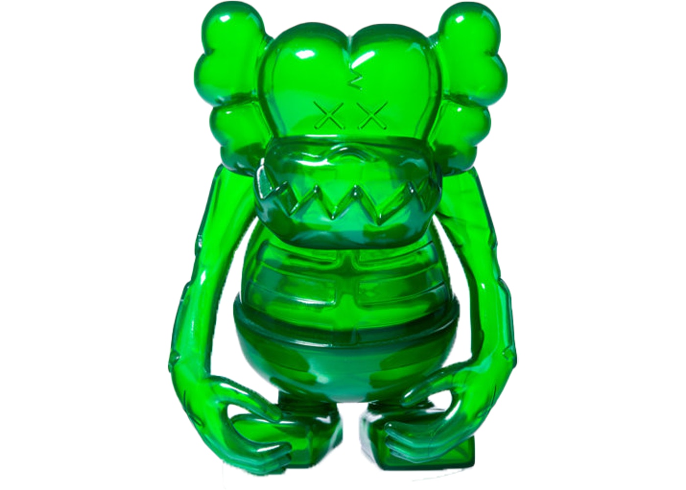 KAWS Bounty Hunter Skull Kun Green