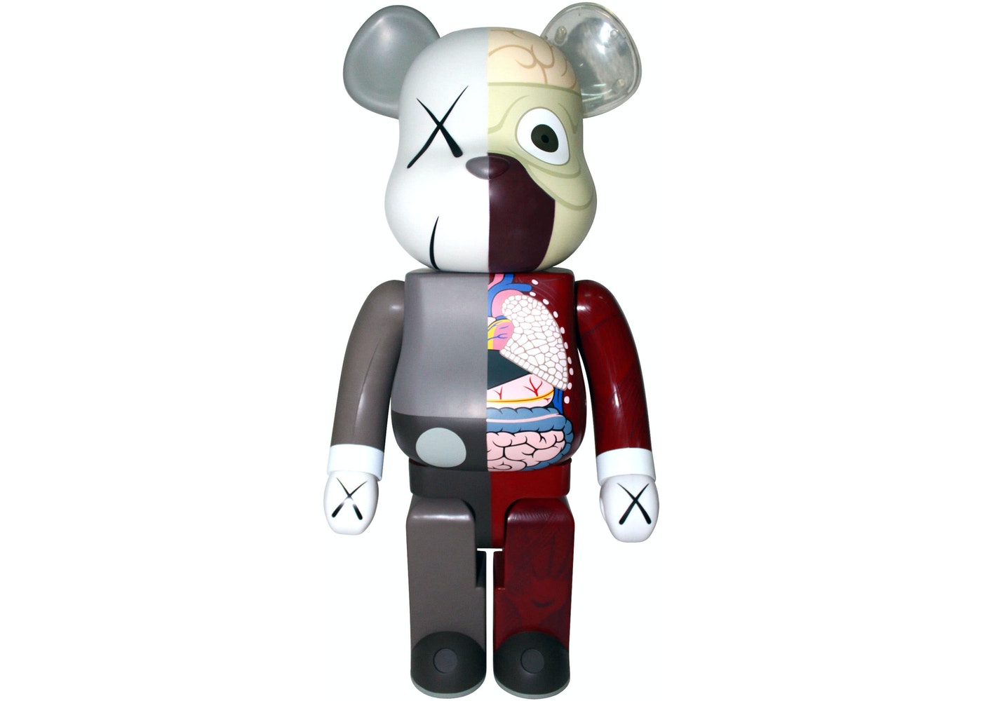 Bearbrick Dissected 1000% Brown