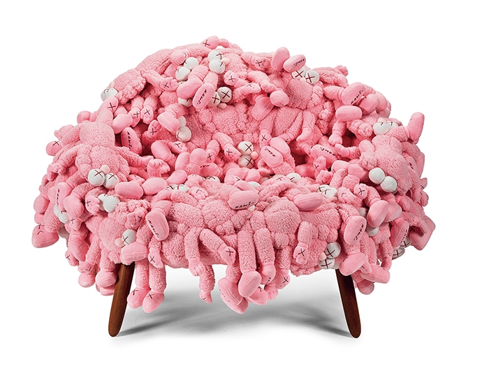 BFF Plush Chair Pink, 2018