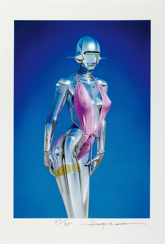  Sexy Robot Giclee#008