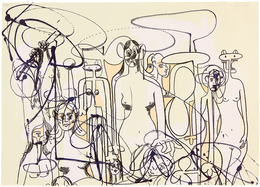 Line of Figures