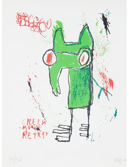 Green Mouse Retrat