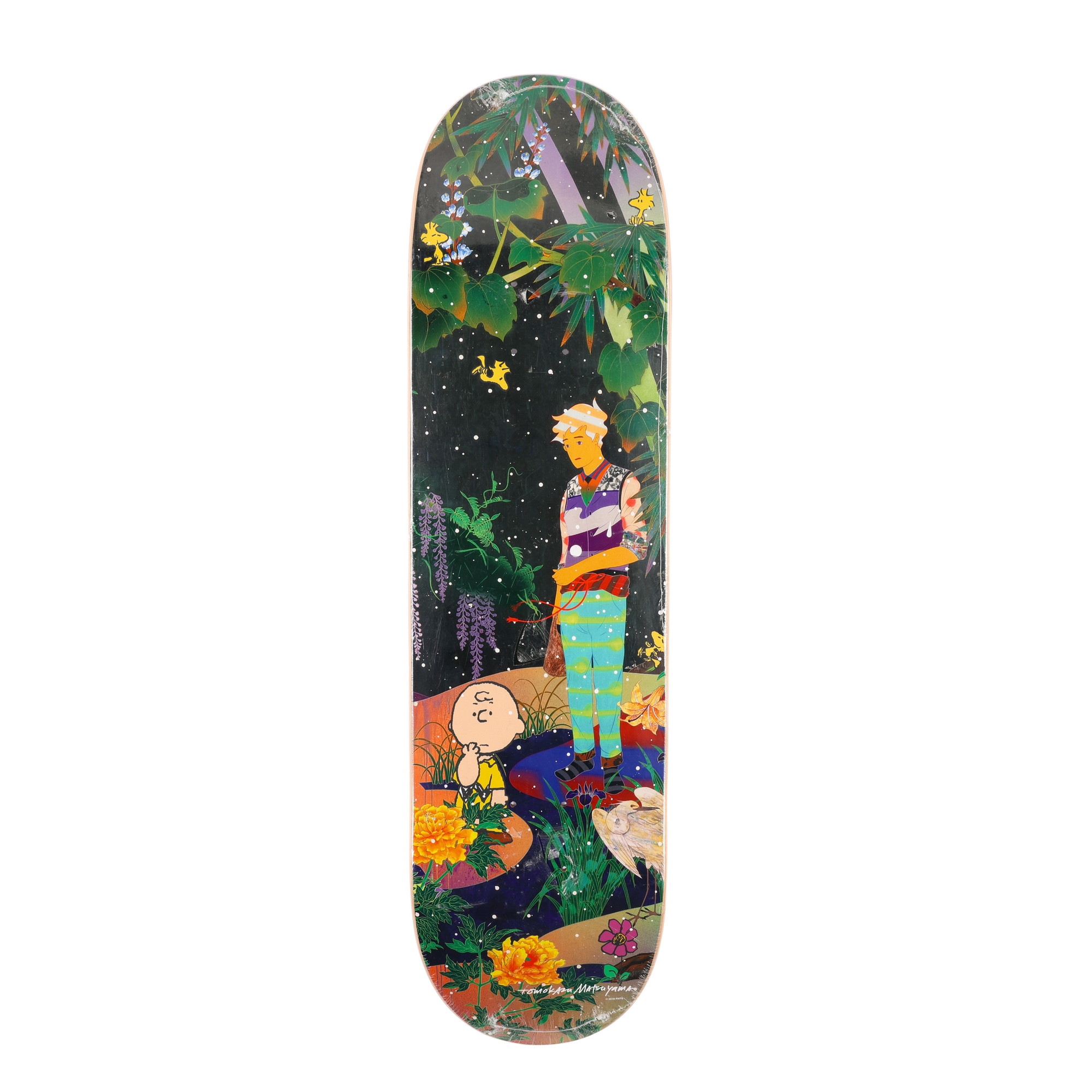 Global Artist Collective Skateboard Deck (HUF X STORY X PEANUTS)