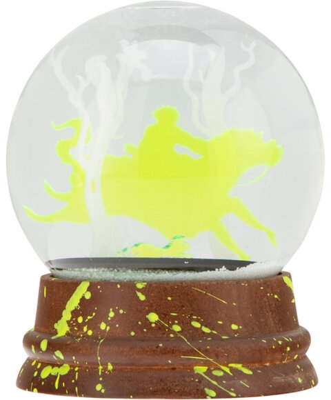 Snow Globe (Yellow and Brown)