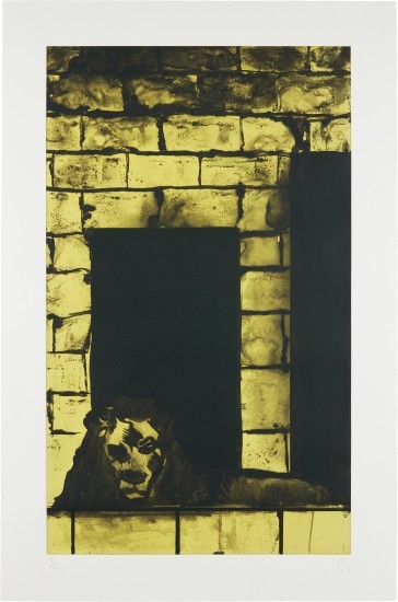 Untitled (Yellow Lion)
