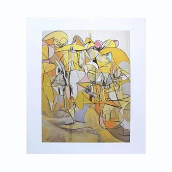 Plate 7, Pink and Yellow Sweep, 2011