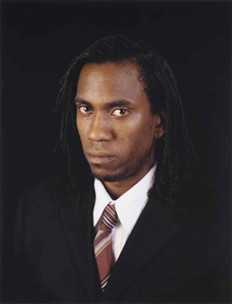 Self-portrait With My Hair Parted Like Frederick Douglass, 2003