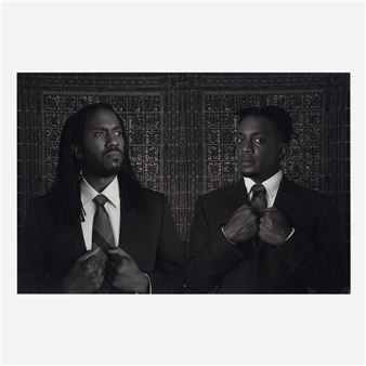 Portrait of Two American Artists as Young Negro Scholars, 2008