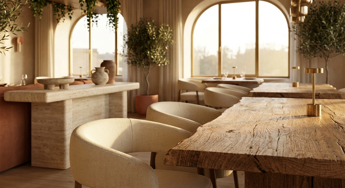 2026 Restoran ve Kafe Trendleri: Toptan Ahşap Masa ve Sandalye Takımlarında Doğal Lüks