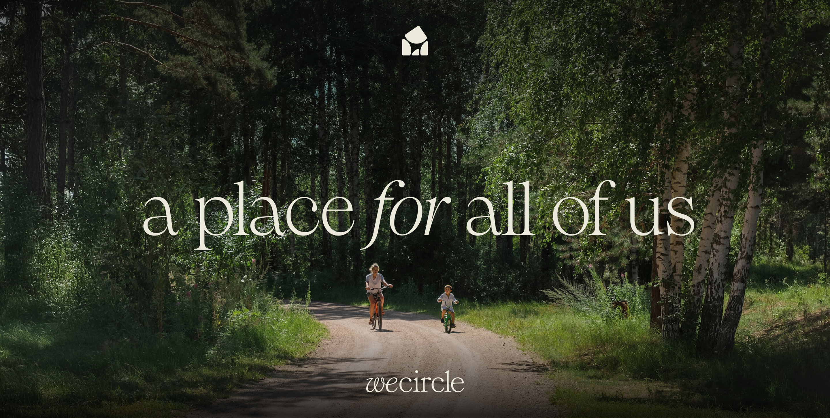 wecircle visual identity layout design by +Stüdyo