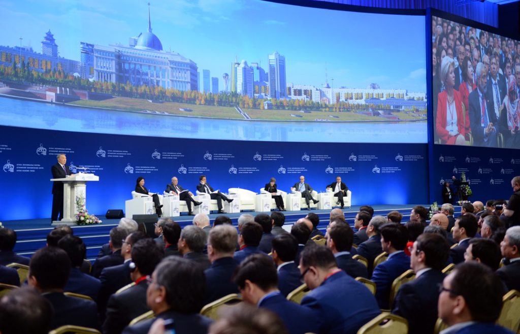 10 000 delegates gather in Astana for the largest Eurasian Economic forum of its kind